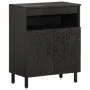Aparador madera maciza de mango negro 60x33x75 cm de , Aparadores - Ref: Foro24-356844, Precio: 101,35 €, Descuento: %