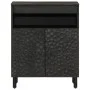 Aparador madera maciza de mango negro 60x33x75 cm de , Aparadores - Ref: Foro24-356844, Precio: 101,35 €, Descuento: %
