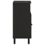 Aparador madera maciza de mango negro 60x33x75 cm de , Aparadores - Ref: Foro24-356844, Precio: 101,35 €, Descuento: %