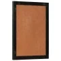 Espejo de baño madera maciza mango y vidrio negro 50x70x2,5 cm de , Espejos - Ref: Foro24-356850, Precio: 64,76 €, Descuento: %