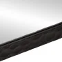 Espejo de baño madera maciza mango y vidrio negro 50x70x2,5 cm de , Espejos - Ref: Foro24-356850, Precio: 64,76 €, Descuento: %
