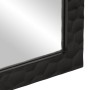 Espejo de baño madera maciza mango y vidrio negro 50x70x2,5 cm de , Espejos - Ref: Foro24-356850, Precio: 65,87 €, Descuento: %