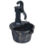 Fuente de jardín con forma de barril y con bomba de vidaXL, Fuentes y cascadas - Ref: Foro24-48231, Precio: 43,08 €, Descuent...