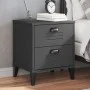 Mesita de noche VIKEN madera de ingeniería gris antracita de , Mesitas de noche - Ref: Foro24-374910, Precio: 51,29 €, Descue...