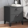 Mesita de noche VIKEN madera de ingeniería gris antracita de , Mesitas de noche - Ref: Foro24-374910, Precio: 54,95 €, Descue...