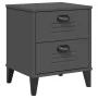 Mesita de noche VIKEN madera de ingeniería gris antracita de , Mesitas de noche - Ref: Foro24-374910, Precio: 51,29 €, Descue...