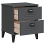 Mesita de noche VIKEN madera de ingeniería gris antracita de , Mesitas de noche - Ref: Foro24-374910, Precio: 54,95 €, Descue...