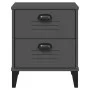 Mesita de noche VIKEN madera de ingeniería gris antracita de , Mesitas de noche - Ref: Foro24-374910, Precio: 51,29 €, Descue...