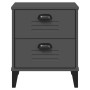 Mesita de noche VIKEN madera de ingeniería gris antracita de , Mesitas de noche - Ref: Foro24-374910, Precio: 54,95 €, Descue...