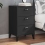 Mesita de noche VIKEN madera de ingeniería negra de , Mesitas de noche - Ref: Foro24-374912, Precio: 65,63 €, Descuento: %