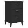 Mesita de noche VIKEN madera de ingeniería negra de , Mesitas de noche - Ref: Foro24-374912, Precio: 65,63 €, Descuento: %