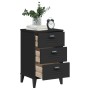 Mesita de noche VIKEN madera de ingeniería negra de , Mesitas de noche - Ref: Foro24-374912, Precio: 65,63 €, Descuento: %