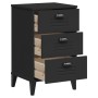 Mesita de noche VIKEN madera de ingeniería negra de , Mesitas de noche - Ref: Foro24-374912, Precio: 65,63 €, Descuento: %