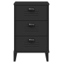 Mesita de noche VIKEN madera de ingeniería negra de , Mesitas de noche - Ref: Foro24-374912, Precio: 65,63 €, Descuento: %