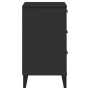 Mesita de noche VIKEN madera de ingeniería negra de , Mesitas de noche - Ref: Foro24-374912, Precio: 65,63 €, Descuento: %