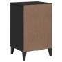 Mesita de noche VIKEN madera de ingeniería negra de , Mesitas de noche - Ref: Foro24-374912, Precio: 65,63 €, Descuento: %