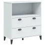 Librería VIKEN madera de ingeniería blanco 80x40x90 cm de , Librerías y estanterías - Ref: Foro24-374944, Precio: 145,15 €, D...