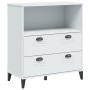 Librería VIKEN madera de ingeniería blanco 80x40x90 cm de , Librerías y estanterías - Ref: Foro24-374944, Precio: 147,47 €, D...