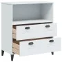 Librería VIKEN madera de ingeniería blanco 80x40x90 cm de , Librerías y estanterías - Ref: Foro24-374944, Precio: 145,15 €, D...