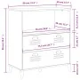 Librería VIKEN madera de ingeniería blanco 80x40x90 cm de , Librerías y estanterías - Ref: Foro24-374944, Precio: 145,15 €, D...