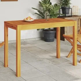 Mesa de comedor de jardín madera maciza de acacia 110x55x75 cm de , Mesas de jardín - Ref: Foro24-366368, Precio: 124,05 €, D...