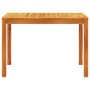Mesa de comedor de jardín madera maciza de acacia 110x55x75 cm de , Mesas de jardín - Ref: Foro24-366368, Precio: 143,17 €, D...