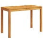 Mesa de comedor de jardín madera maciza de acacia 110x55x75 cm de , Mesas de jardín - Ref: Foro24-366368, Precio: 143,17 €, D...