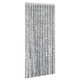 Cortina antimoscas chenilla gris negro y blanco 56x200 cm de , Mosquiteras para ventanas - Ref: Foro24-377333, Precio: 39,71 ...