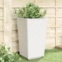 Jardineras 2 unidades PP blanco 32,5x32,5x57 cm de , Maceteros y jardineras - Ref: Foro24-367849, Precio: 66,24 €, Descuento: %