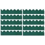 Bordes de jardín 10 unidades PP verde 65x15 cm de vidaXL, Ribetes y bordes para jardín - Ref: Foro24-48234, Precio: 35,11 €, ...