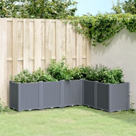 Jardinera PP gris 160x120x53 cm de , Maceteros y jardineras - Ref: Foro24-367861, Precio: 183,79 €, Descuento: %