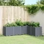 Jardinera PP gris 160x120x53 cm de , Maceteros y jardineras - Ref: Foro24-367861, Precio: 171,12 €, Descuento: %