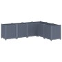 Jardinera PP gris 160x120x53 cm de , Maceteros y jardineras - Ref: Foro24-367861, Precio: 183,79 €, Descuento: %