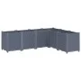 Jardinera PP gris 160x120x53 cm de , Maceteros y jardineras - Ref: Foro24-367861, Precio: 171,12 €, Descuento: %