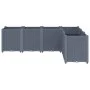 Jardinera PP gris 160x120x53 cm de , Maceteros y jardineras - Ref: Foro24-367861, Precio: 171,12 €, Descuento: %