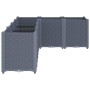 Jardinera PP gris 160x120x53 cm de , Maceteros y jardineras - Ref: Foro24-367861, Precio: 183,79 €, Descuento: %