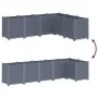 Jardinera PP gris 160x120x53 cm de , Maceteros y jardineras - Ref: Foro24-367861, Precio: 171,12 €, Descuento: %