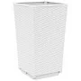Jardineras 4 unidades PP blanco 32,5x32,5x57 cm de , Maceteros y jardineras - Ref: Foro24-367854, Precio: 143,54 €, Descuento: %