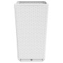Jardineras 4 unidades PP blanco 32,5x32,5x57 cm de , Maceteros y jardineras - Ref: Foro24-367854, Precio: 146,34 €, Descuento: %