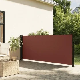 Toldo lateral retráctil marrón 100x300 cm de , Sombrillas - Ref: Foro24-4004269, Precio: 88,10 €, Descuento: %