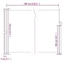 Toldo lateral retráctil crema 160x300 cm de , Sombrillas - Ref: Foro24-4004310, Precio: 82,76 €, Descuento: %