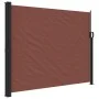 Brown retractable side awning 160x600 cm by , Umbrellas - Ref: Foro24-4004524, Price: 126,03 €, Discount: %