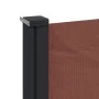 Brown retractable side awning 160x600 cm by , Umbrellas - Ref: Foro24-4004524, Price: 126,03 €, Discount: %