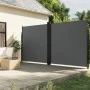 Toldo lateral retráctil gris antracita 220x600 cm de , Sombrillas - Ref: Foro24-4004868, Precio: 195,64 €, Descuento: %