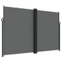 Toldo lateral retráctil gris antracita 220x600 cm de , Sombrillas - Ref: Foro24-4004868, Precio: 195,64 €, Descuento: %