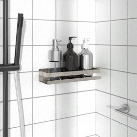 Estante de ducha acero inoxidable cepillado 304 30x10x6 cm de , Estanterías - Ref: Foro24-4004905, Precio: 25,72 €, Descuento: %