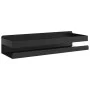 Estante de ducha acero inoxidable cepillado negro 304 30x10x6cm de , Estanterías - Ref: Foro24-4004907, Precio: 24,13 €, Desc...