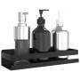 Estante de ducha acero inoxidable cepillado negro 304 30x10x6cm de , Estanterías - Ref: Foro24-4004907, Precio: 24,64 €, Desc...