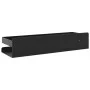 Estante de ducha acero inoxidable cepillado negro 304 30x10x6cm de , Estanterías - Ref: Foro24-4004907, Precio: 24,13 €, Desc...