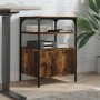 Soporte de impresora 3 niveles roble ahumado 50x40x76 cm de , Soportes para impresoras - Ref: Foro24-842293, Precio: 67,80 €,...